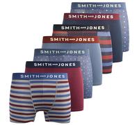 Smith&Jones Aziel Boxers Hombre Ropa Interior Algodón Elástico 7pk Bóxers