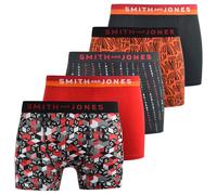 Smith & Jones Boxers Brevin para Hombre Packs de 5 (BG1758)