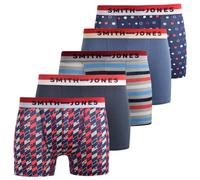 Smith & Jones Boxers Nellary Diseños Variados para Hombre Packs de 5 (BG1766)