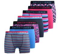 Smith & Jones Boxers Taden Diseños Variados para Hombre Packs de 7 (BG1757)