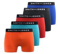 Smith & Jones Boxers Tovin para Hombre Packs de 5 (BG1753)