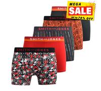 Smith&Jones Brevin Hombre 5pk Bóxers Comodidad Ropa Interior Surtido