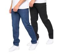 Smith & Jones Vaqueros Sazzi para Hombre Pack de 2 (BG1862)