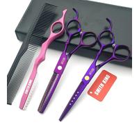 Smith King - Juego de tijeras para cortar el pelo (15,2 cm, con navaja)…
