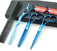 Smith King - Juego de tijeras para cortar el pelo (15,2 cm, con navaja)…