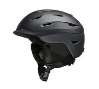 Smith Liberty Casco de Nieve, Libertad (Liberty), Unisex Adulto, Color Matte Black Pearl, tamaño Medium