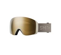Smith - Máscaras de esquí - 4D Mag Xl Chalk / Chromapop Sun Black Gold Mirror de Silicona - Gris Gris one size
