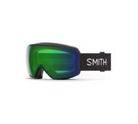 Smith - Máscaras de esquí - Moment Black Chromapop Everyday Green Mirror - Negro Negro