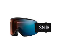 Smith - Máscaras de esquí - Squad S Black / Chromapop Pro Photochromic Blue Mirror de Silicona - Negro Negro one size