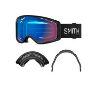 Smith - Máscaras y gafas MTB - Rhythm Mtb + Dirt Screen Black Chromapop Contrast Rose Flash Af de Silicona - Negro Negro one size