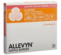 Smith & Nephew Allevyn Gentle Border Multisite - Vendaje (10 unidades)