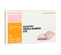 Smith & Nephew GmbH Allevyn - Apósitos (5,5 x 12 cm, suave borde adhesivo, 10 unidades)