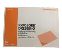 Smith & Nephew Iodosorb Dressing Apósito 6x8cm 5 Unidades