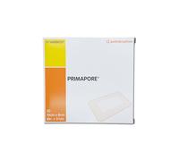 Smith+Nephew Primapore 8 x 10 cm | Apósito Adhesivo con Almohadilla Central | Transpirable y Flexible | 20 Unidades.
