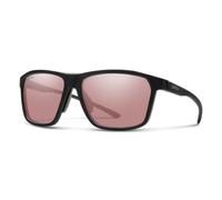 Smith Optico Detalle Cuadrado Gafas de Sol En Negro Mate/Chromapop Ignitor Rosa