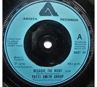 Smith, Patti - Smith, Patti Because The Night 7" Arista ARIST181 EX 1978