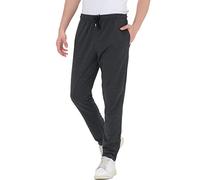 Smith & Solo Pantalones de chándal para hombre Pantalones de chándal modernos Algodón Joven Slim Fit Pantalones de deporte Entrenamiento Pantalones de entrenamiento Antracita recta. XXXXL