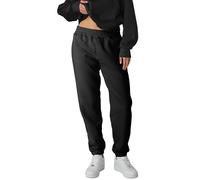 Smith & Solo Pantalones de chándal para mujer, pantalones de chándal de algodón para mujer, pantalones deportivos de invierno, pantalones para correr, fitness, cintura alta, pantalones de chándal