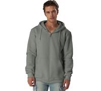 Smith & Solo Sudadera con capucha para hombre - Sudadera con capucha con cremallera - Sudadera de manga larga - Slim - Fit - Entrenamiento - Sudadera con capucha - Sudadera con capucha - Mezcla de