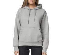 Smith & Solo Sudadera con Capucha para Mujer - Algodón Largo con Capucha Cuello Redondo Slim Fit Ocio Deporte Manga Larga Gris M