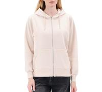 Smith & Solo Sudadera con capucha y cremallera para mujer, sudadera con capucha, sudadera con capucha, chaqueta con cremallera para otoño e invierno, rosa zip, S