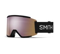 SMITH Squad XL - Gafas con lente ChromaPop, gafas de rendimiento para deportes de nieve con lente reemplazable para esquí y snowboard, para hombres y mujeres con caras más grandes, color negro +