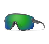 Smith Wildcat Semi Montura Gafas Cemento Gris / Chromapop Verde Mirror&clear