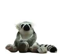 SMJWH Adorable Juguete de Peluche lémur Cola anillada, Animal Primate Sentado Estable, muñeca Mono a Rayas, Regalo Vida Silvestre for