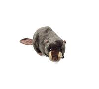 SMJWH Adorable Peluche de Castor, Animal Realista, roedor marrón con Dientes Grandes, tierno Regalo Salvaje for
