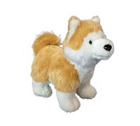 SMJWH Adorable Peluche de Perro Shiba Inu, Realista Cachorro Akita, muñeco de Peluche Hachiko, Suave Mascota, Regalo for Amantes de los Perros, y niñas