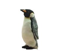 SMJWH Juguete de Peluche de pingüino Emperador Realista Grande, Animal de Peluche detallado con Base Estable, educación sobre Vida Silvestre y Regalo de coleccionista