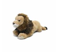 SMJWH León majestuoso de Peluche, Grande, Rey la Selva, Animal Suave, muñeco felino Salvaje, Regalo cumpleaños for y Adultos