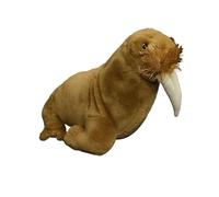 SMJWH Lindo Juguete de Peluche morsa, Adorable muñeco con colmillo, Suave y Realista, Animal Marino del océano, Regalo for pequeños, niñas