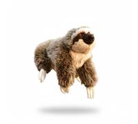 SMJWH Marionetas de Mano de Perezoso de Peluche, Suave Animal de Peluche de Perezoso de Tres Dedos, muñeco de Animal Interactivo for Contar Historias y Jugar.