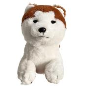 SMJWH Peluche de Perro Akita Inu, Suave y Adorable, Ideal for Color: Rojo, marrón