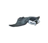 SMJWH Peluche Realista de Manta Raya, Animal Marino Grande, muñeco Peluche pez Diablo/Raya, Regalo Educativo sobre la Vida