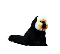 SMJWH Peluche Realista de Saki Cara Blanca, Mono Suave 22 cm con Cola, muñeco Primate Peso, Regalo for y coleccionistas