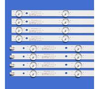 SMJWH Tira de LED for iluminación trasera 10 lámparas for JS-D-JP50DM-101EC K50DLJ10US 50LEM-1043/1058/FTS2C 50LEX-7158/FTS2C 50LEX-5043/FT2C MS-L2608