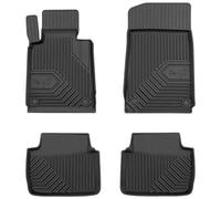 SMK Alfombrillas de Goma para BMW Serie 3 E46 1998-2005 Experimente un Nuevo estándar de Viaje con Las Alfombrillas de Coche Antideslizantes: Alfombrillas de Coche Multiuso para Todas Las Condiciones