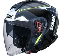 SMK GTJ Tourer Casco Jet, negro-gris, tamaño S para Hombres