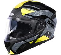 SMK Gullwing Navigator Casco, gris/amarillo, Talla S (55)
