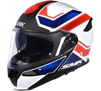 SMK Gullwing Supertour Casco, blanco/azul, Talla S (55)