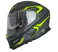 SMK Helmets Casco Integral Modelo Agnar TEKTRON Decorado Mate (MA264) Totalmente Homologado 22.06 (S 55/56)