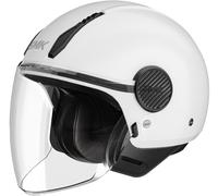 SMK Laminar Casco Jet, blanco, tamaño L para Hombres