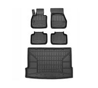 SMK Set de alfombrillas de goma y alfombrillas de maletero para BMW X2 F39 2018-2023 Mejora la comodidad de tus viajes con la alfombrilla antideslizante para coche 3D- alfombrillas para todo tipo de c