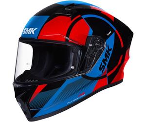 SMK Stellar Faro Casco, negro-rojo-azul, tamaño XL para Hombres