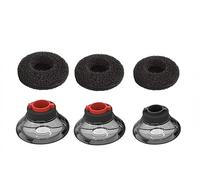 SML - Juego de 3 almohadillas ultra cómodas con fundas de espuma de repuesto para auriculares Bluetooth Plantronics Voyager 5200/5220/5210 Series