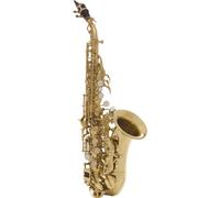 SML Paris Saxofón Soprano Curvado de Madera Dorado Do