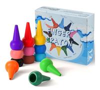 Smlper - Lápices no tóxicos, lavables, de colores pastel para niños y niñas