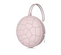Smlpuame Portachupete Bebe de Silicona-Guarda Chupete Bebe - Porta Chupetes Bebe - Funda Chupetes Bebe - Caja para Guardar Chupetes Libre BPA - Guardachupete Bebe（Rosa）